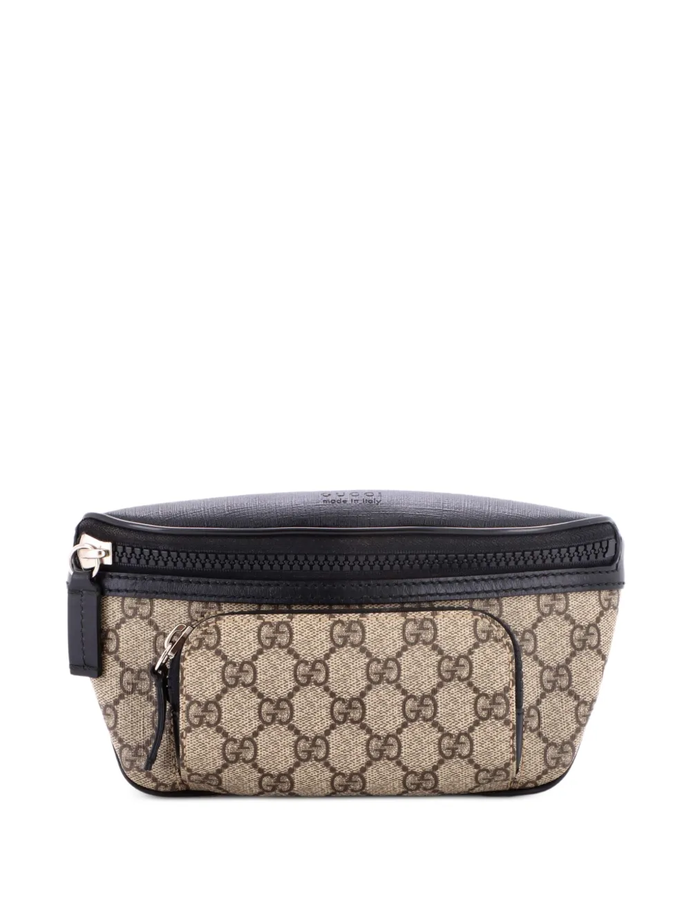 Gucci Pre-Owned Eden Waist Bag GG Coated Canvas Medium belt bag - Nero