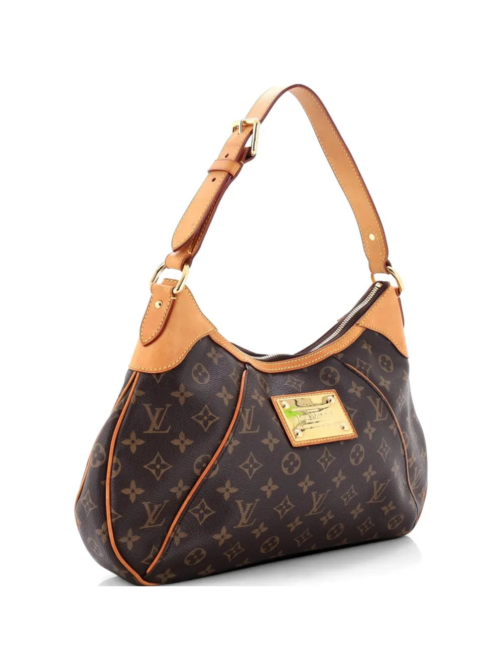 Louis Vuitton Pre-Owned Thames Handbag Monogram Canvas GM hobo bag - Marrone