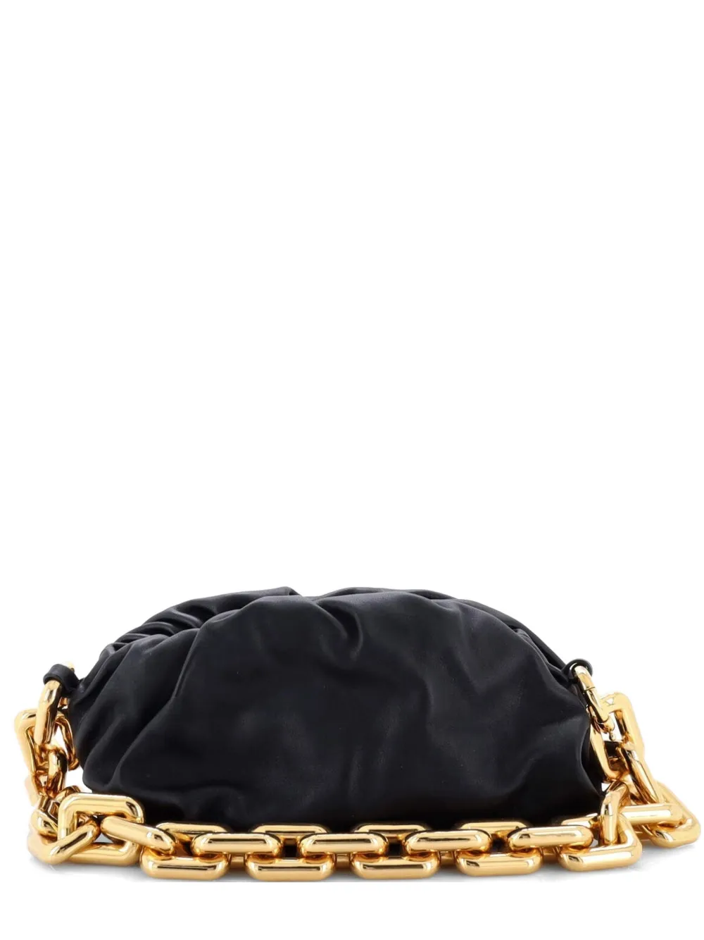 Bottega Veneta Pre-Owned Borsa a spalla The Chain Teen in pelle - Nero