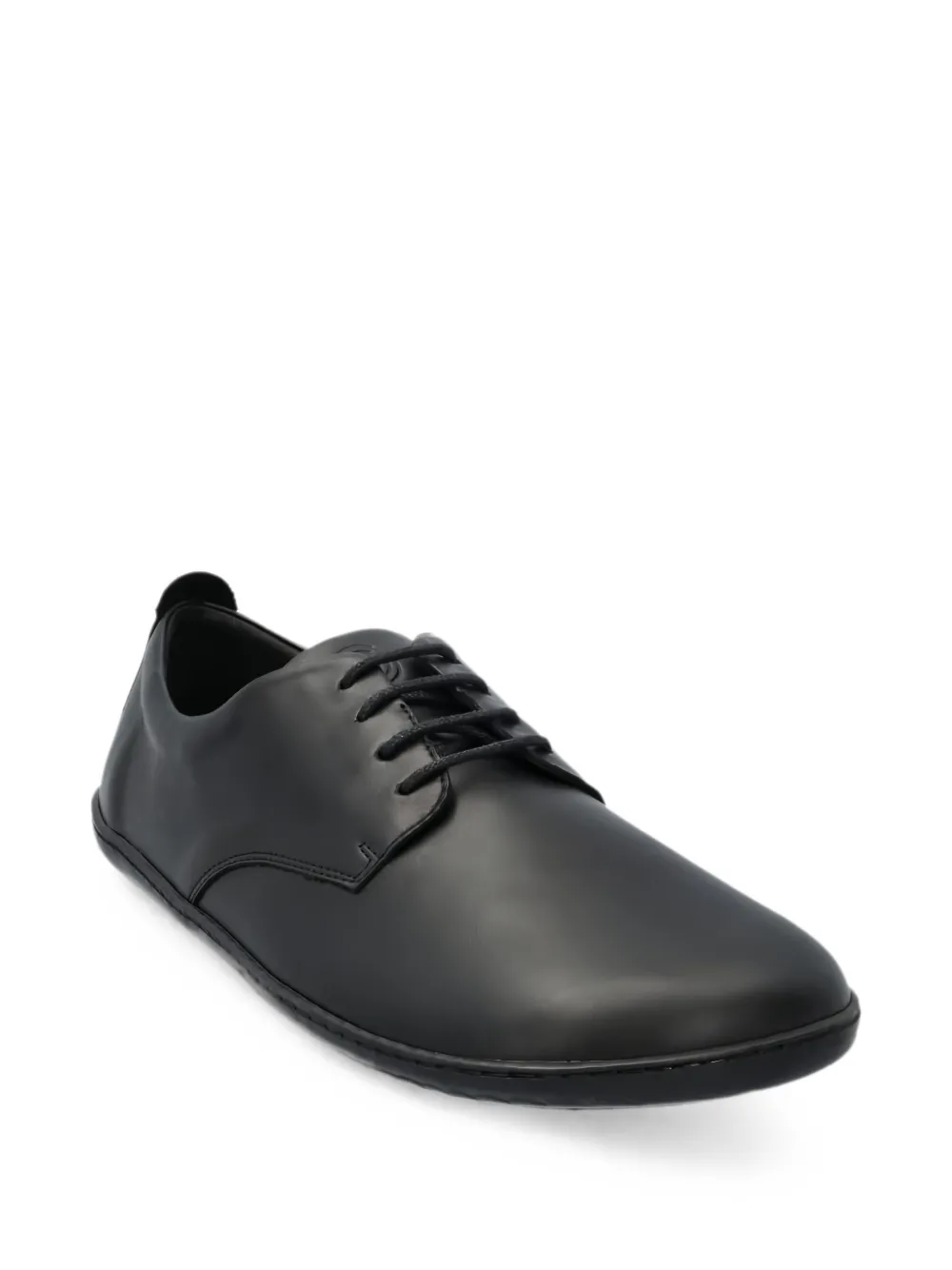 GROUNDIES lace-up leather sneakers Zwart