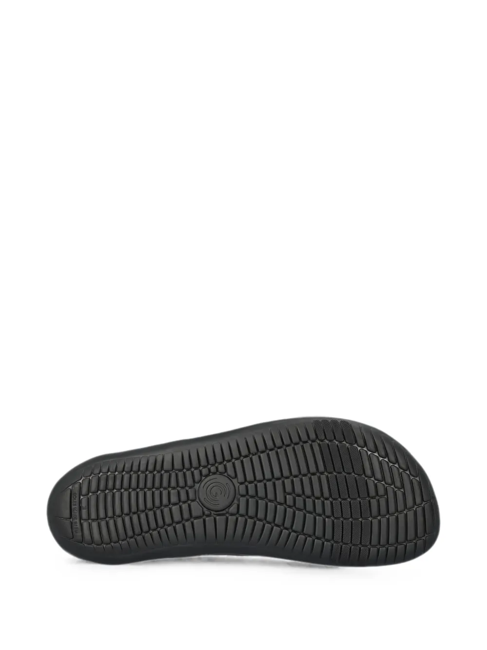 GROUNDIES lace-up leather sneakers Zwart