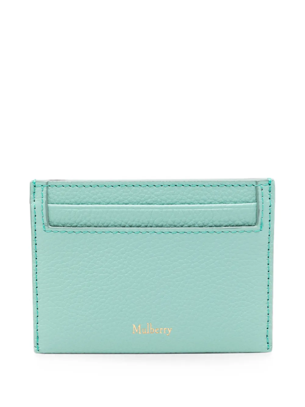 Mulberry Portemonnee met logoprint Blauw