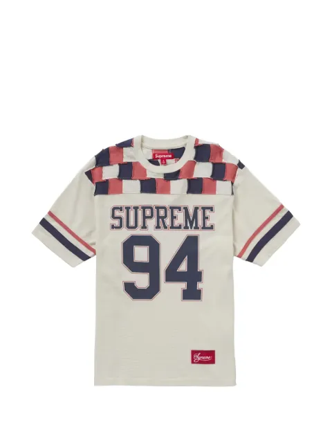 Supreme patchwork Yoke T-shirt