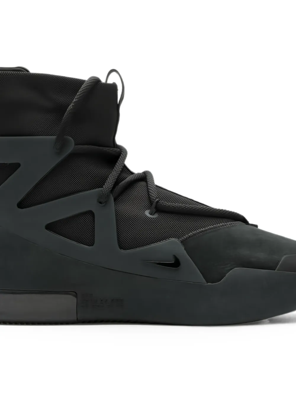 Nike x Air Fear Of God 1 "Triple Black" sneakers Zwart