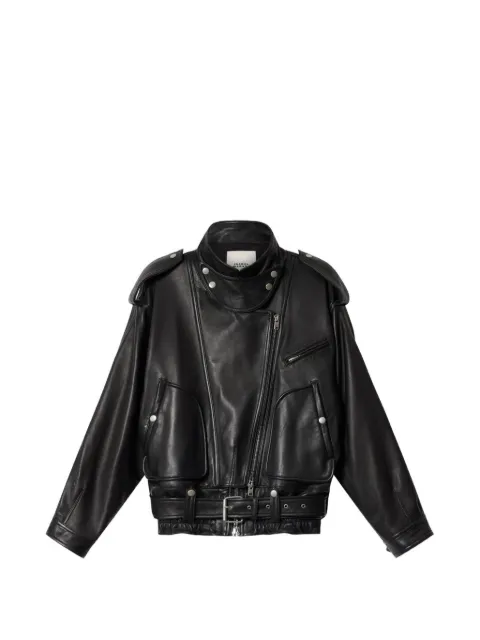 ISABEL MARANT Farza lambskin leather jacket