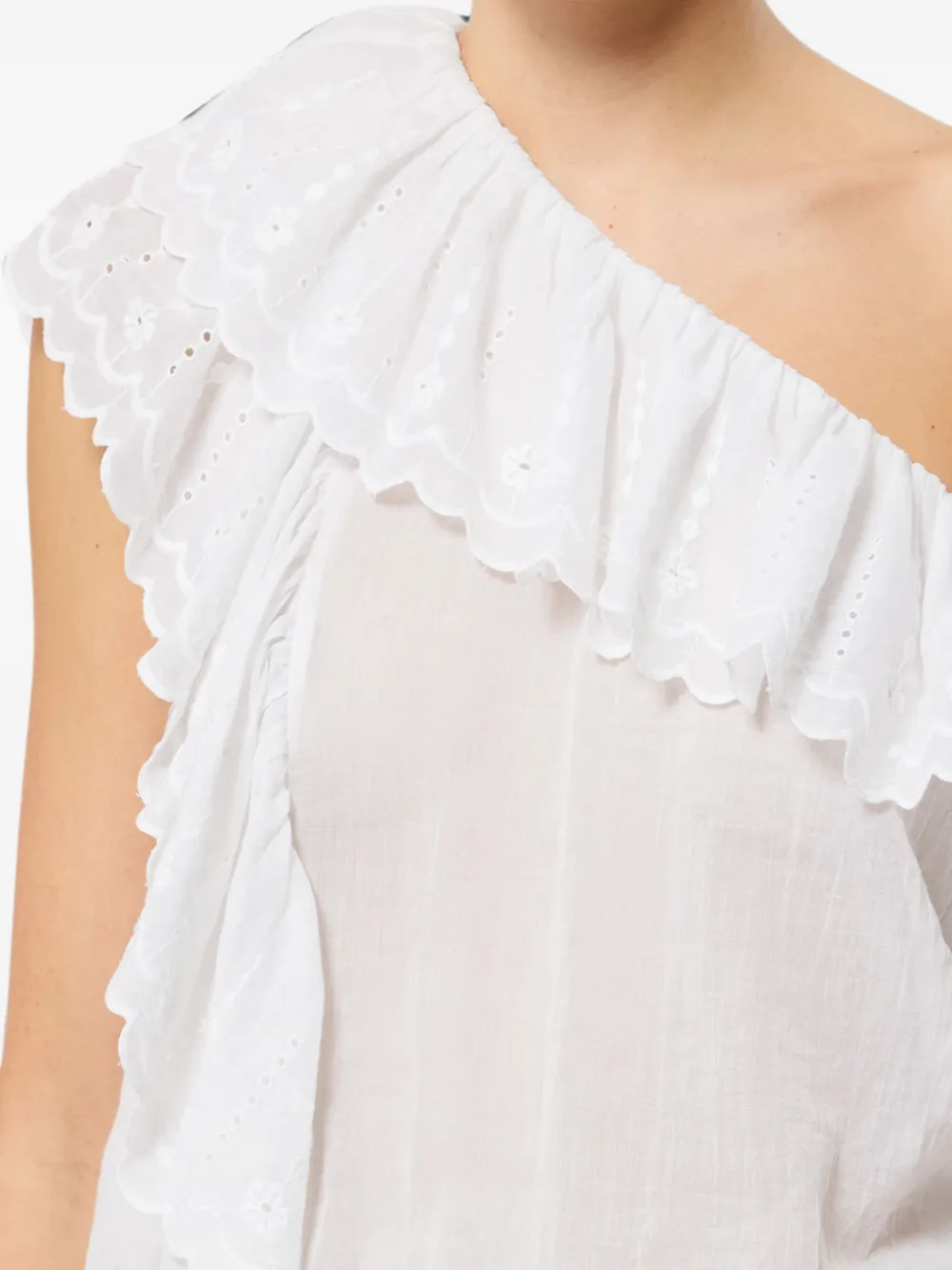 Marant Étoile Lalia Jumpsuit in White, view 5