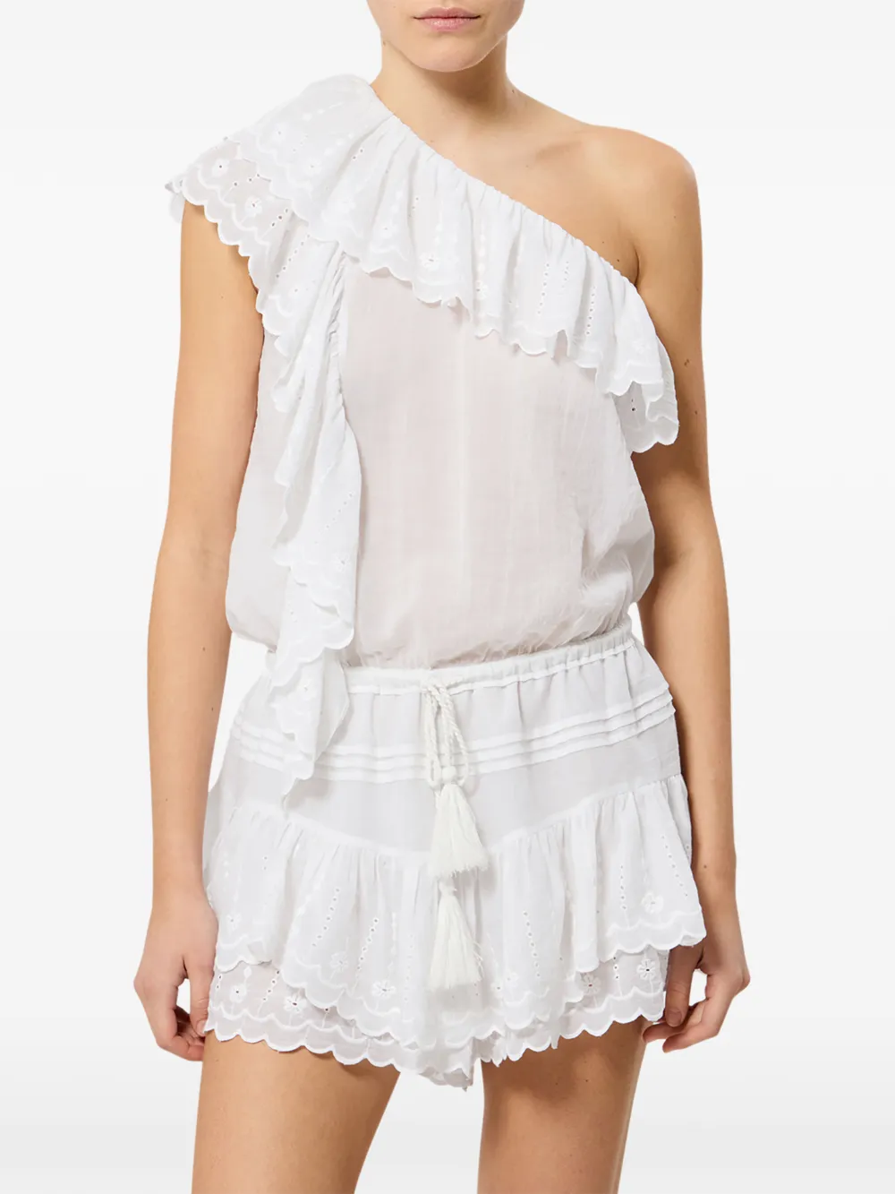 Marant Étoile Lalia Jumpsuit in White, view 3