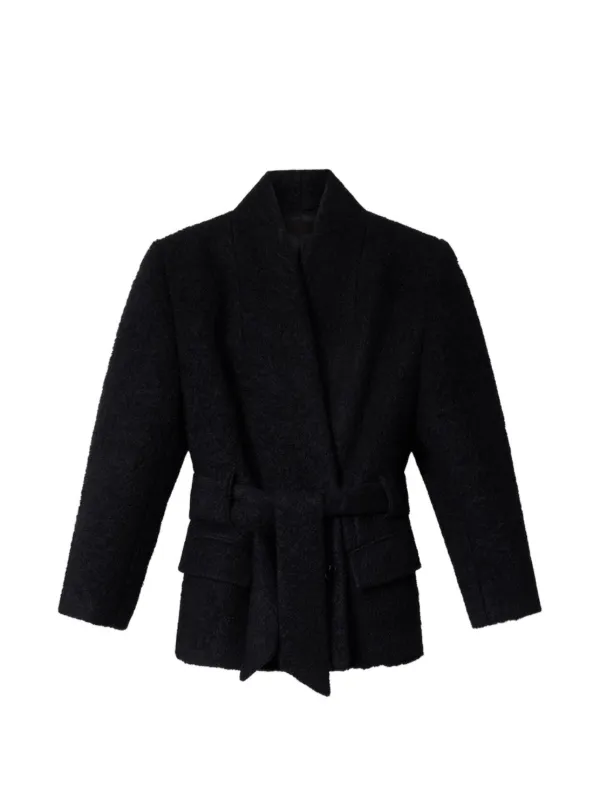 Isabel Marant Syndra Wool Jacket in Black