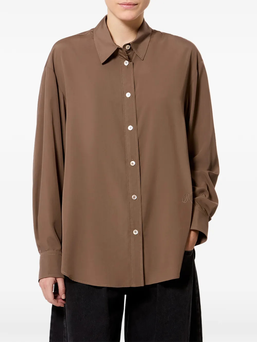 ISABEL MARANT Fabriza blouse Bruin