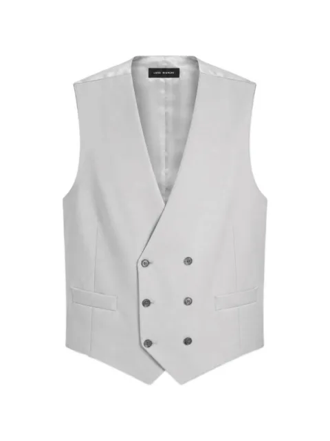LUIGI BIANCHI MANTOVA Lubiam double-breasted V-neck waistcoat