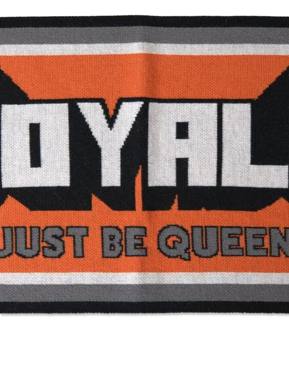 Dolce & Gabbana DG Royals sjaal met tijgerprint en franje Oranje