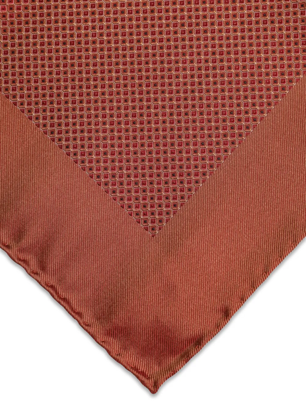 Dolce & Gabbana Pochet met geometrische print Oranje
