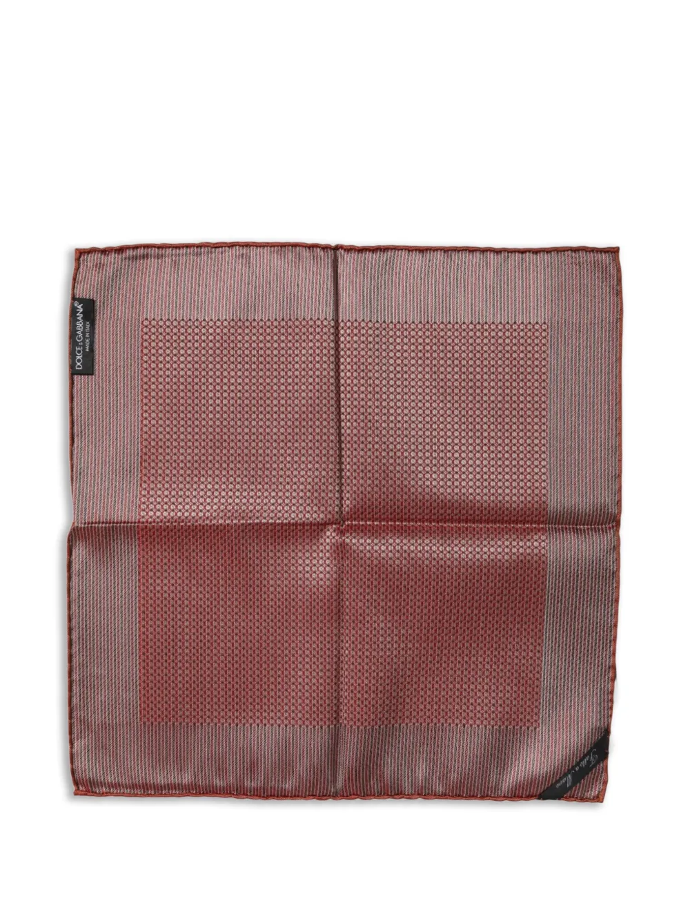 Dolce & Gabbana Pochet met geometrische print Oranje