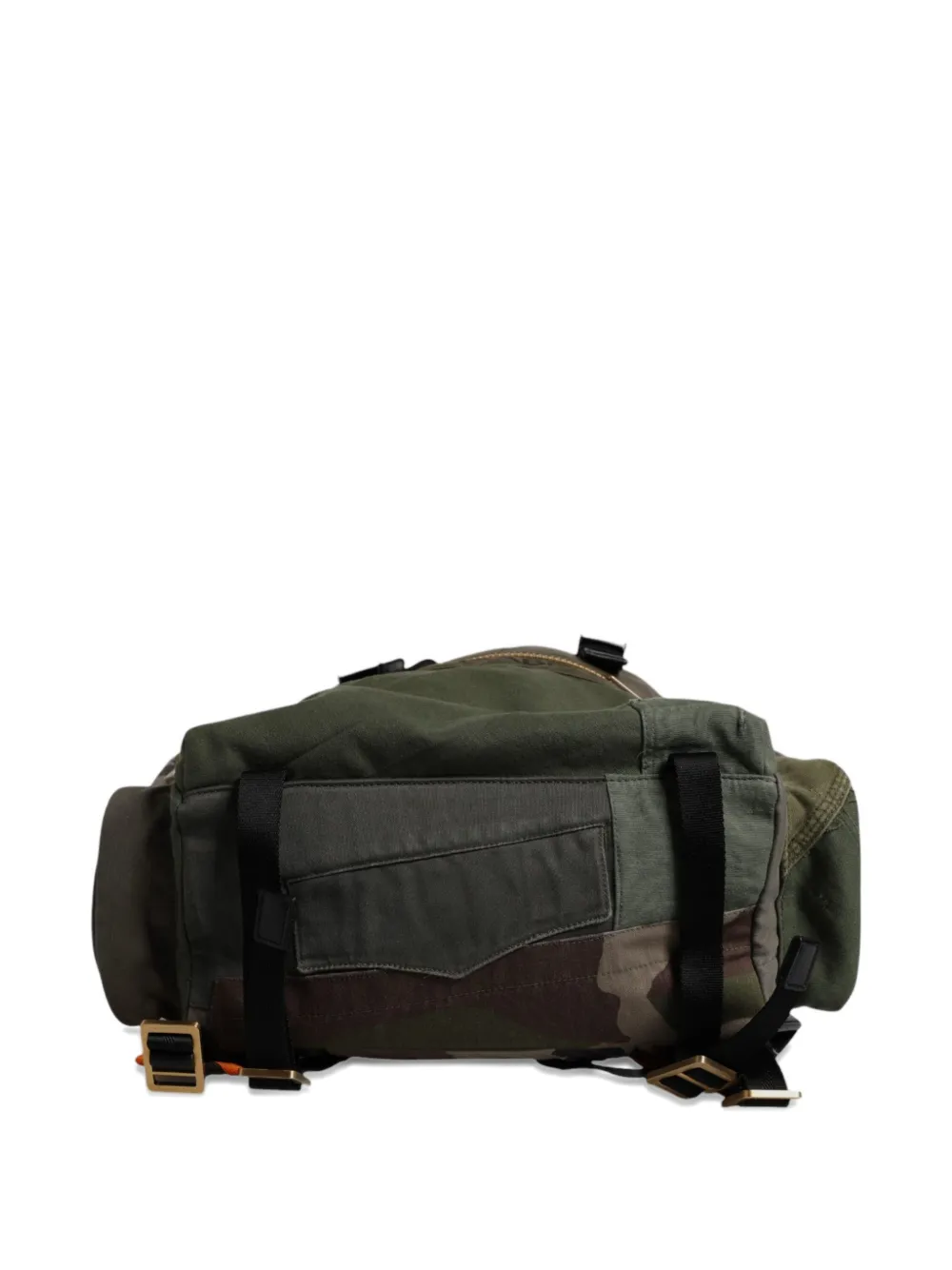 Dolce & Gabbana Rugzak met camouflageprint en patchwork Groen