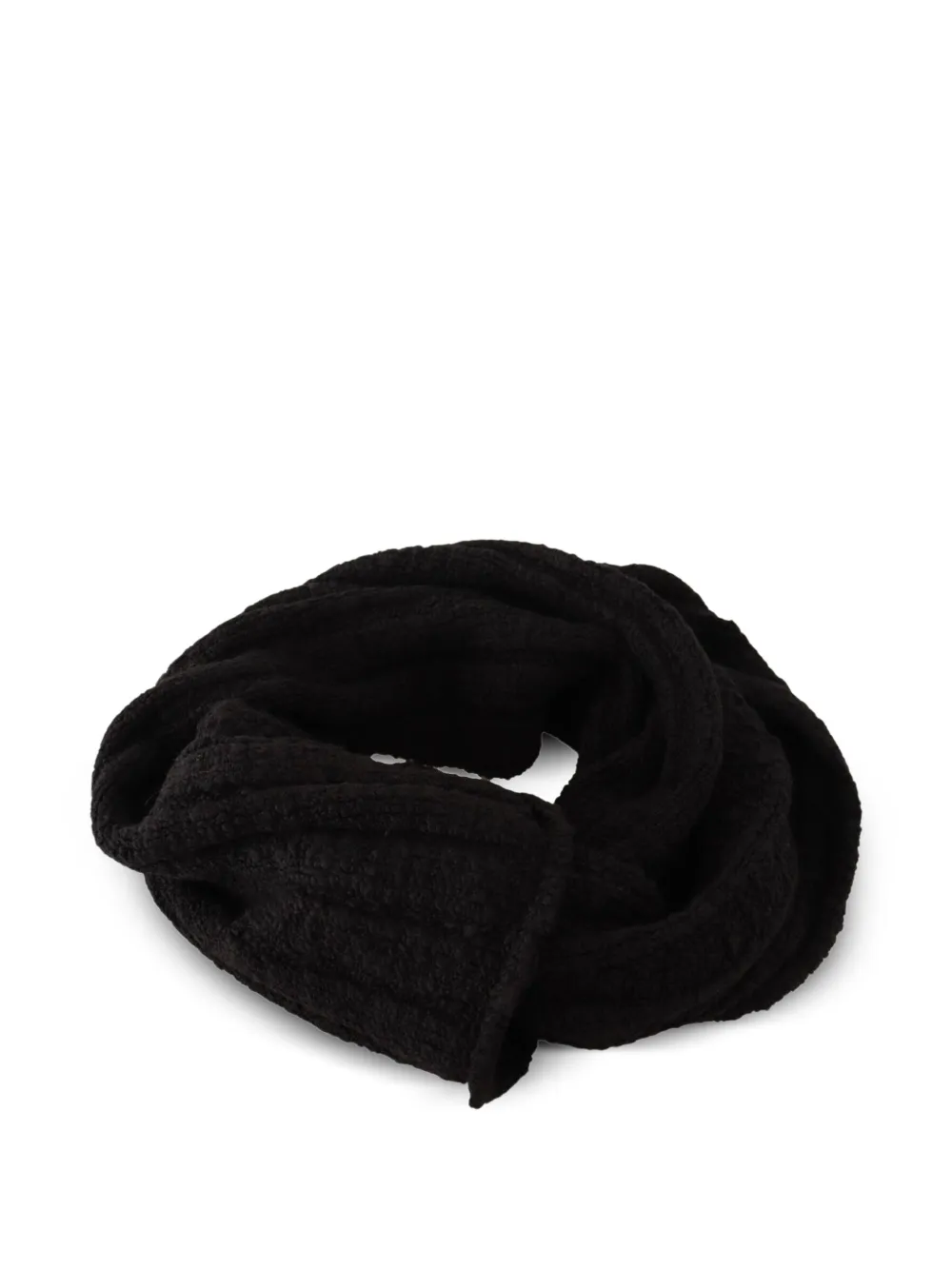 Dolce & Gabbana Kabelgebreide sjaal Zwart