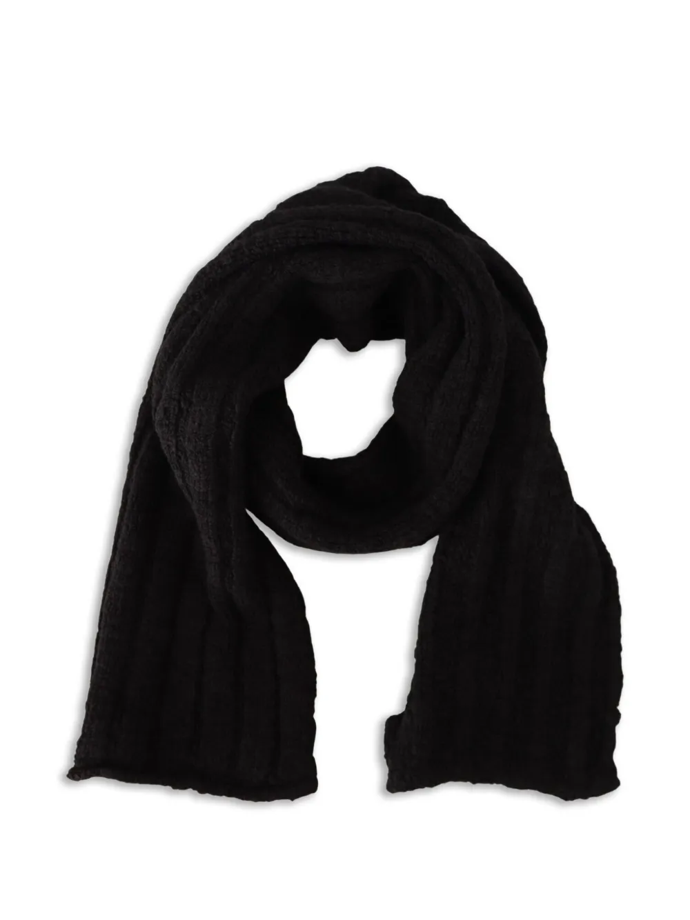 Dolce & Gabbana Schal mit Zopfmuster - Schwarz