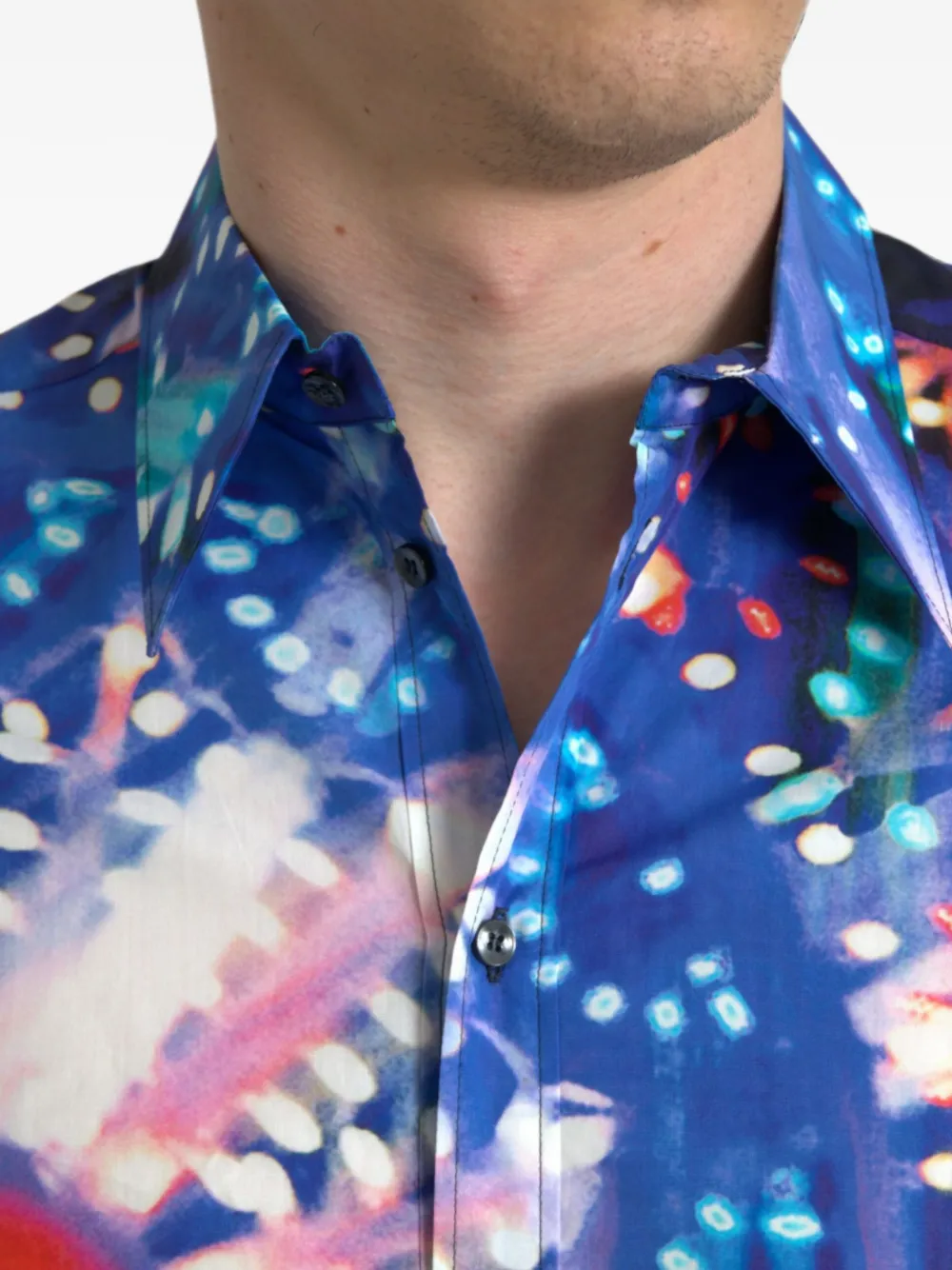 Dolce & Gabbana Luminarie Martini overhemd Blauw