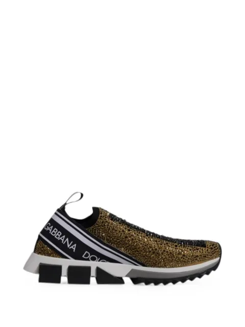 Dolce & Gabbana Sorrento rhinestone-embellished sneakers