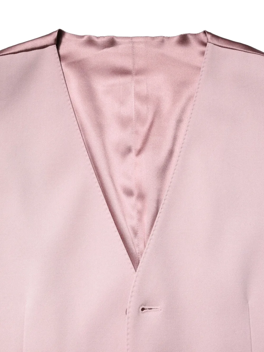 Dolce & Gabbana Getailleerde gilet met knoopsluiting Roze