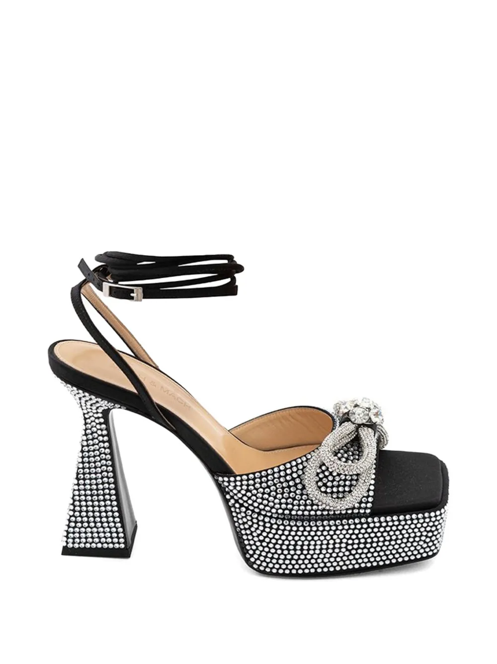 MACH & MACH crystal-embellished sandals