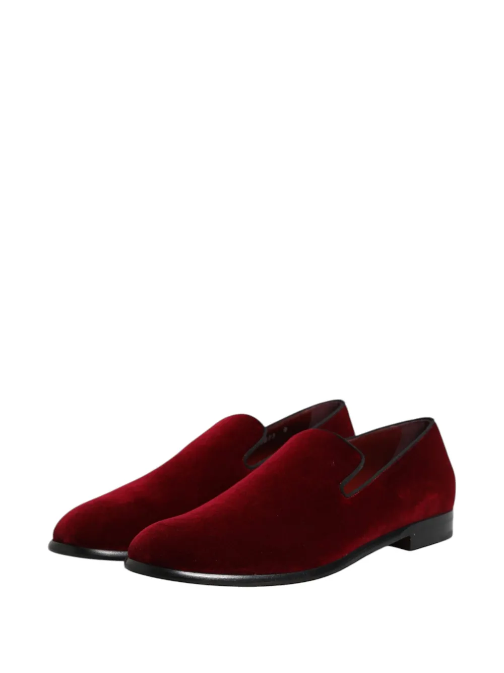 Dolce & Gabbana Loafers met ronde neus Rood