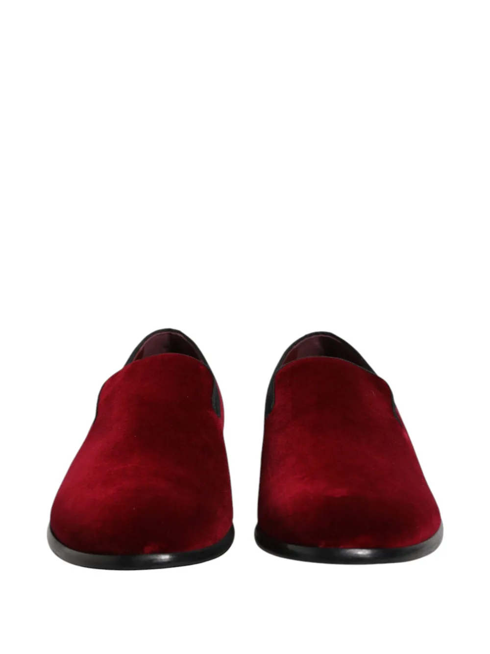 Dolce & Gabbana Loafers met ronde neus Rood