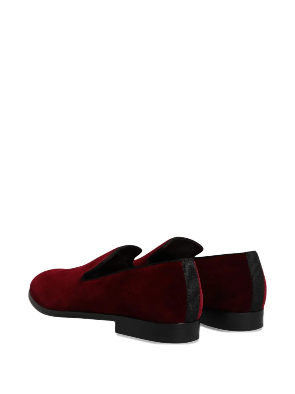 Dolce & Gabbana Loafers met ronde neus Rood