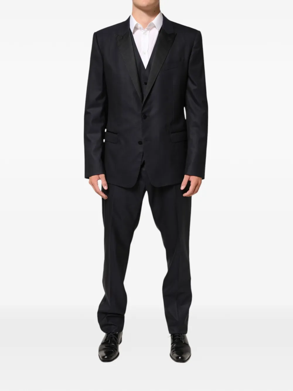 Dolce & Gabbana Completo due pezzi con motivo jacquard - Grigio