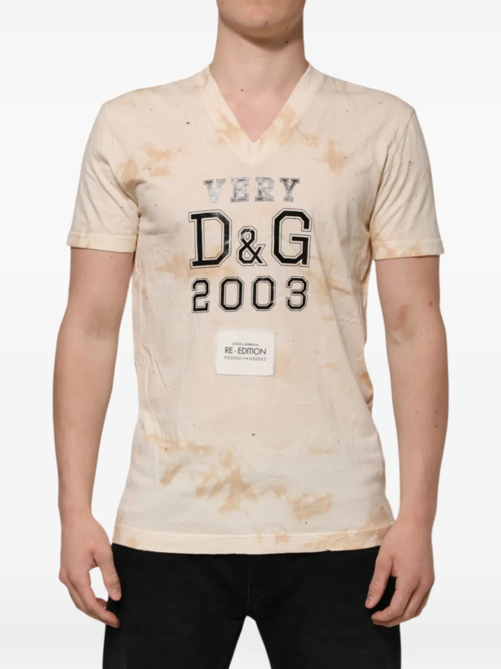 Dolce & Gabbana V-neck T-shirt
