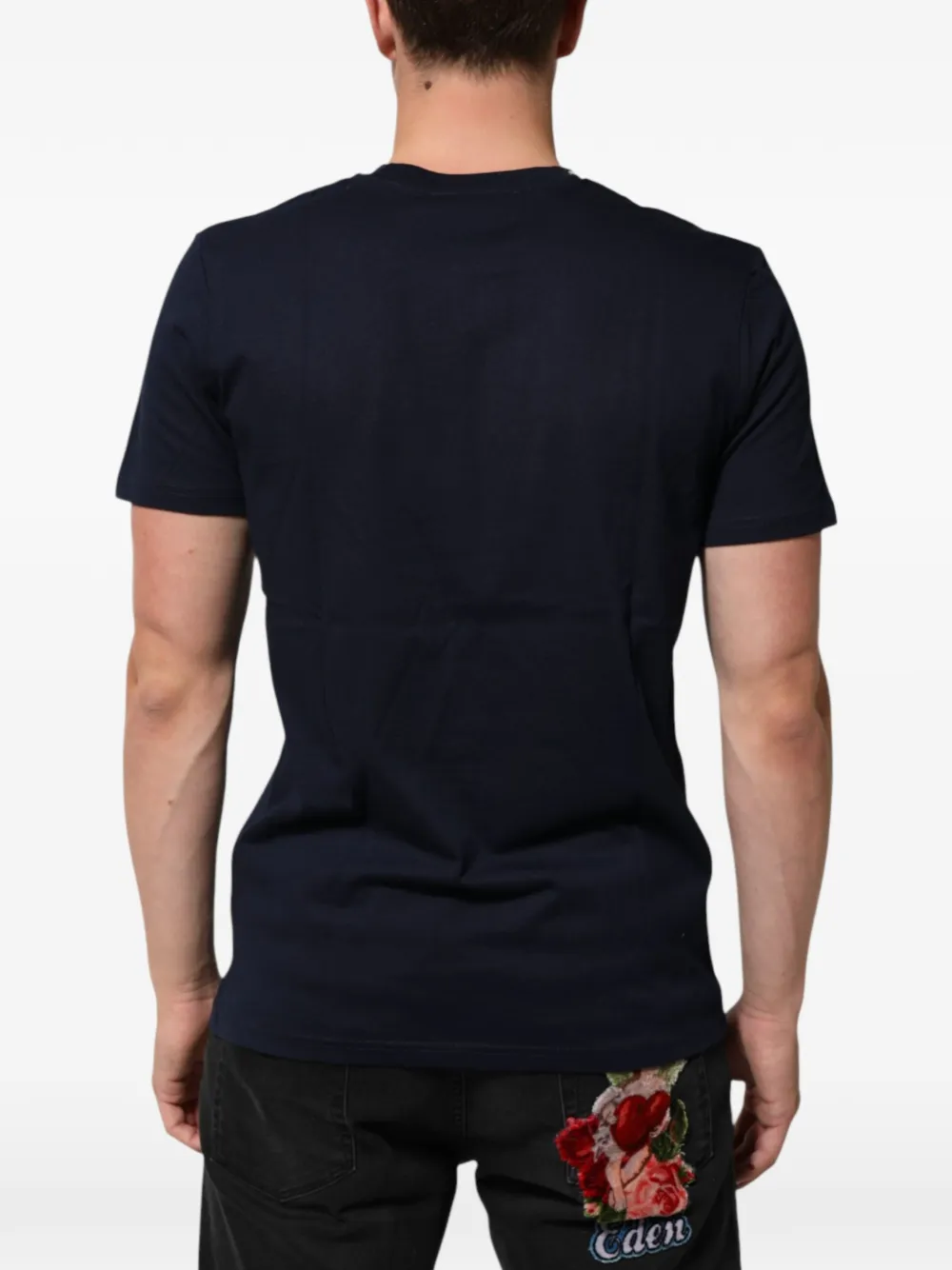 Dolce & Gabbana T-shirt met logoprint Blauw