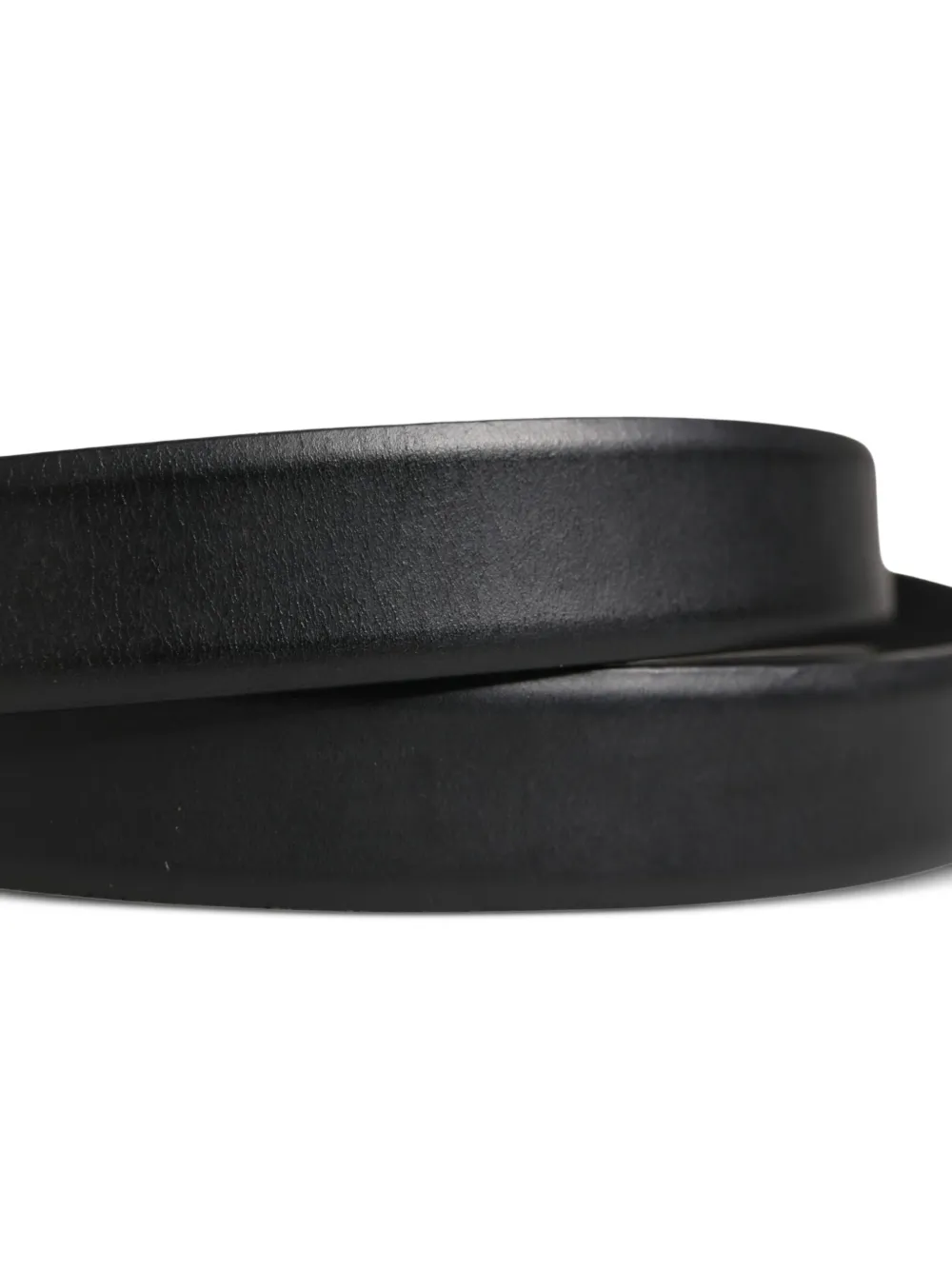 Dolce & Gabbana Leren riem Zwart