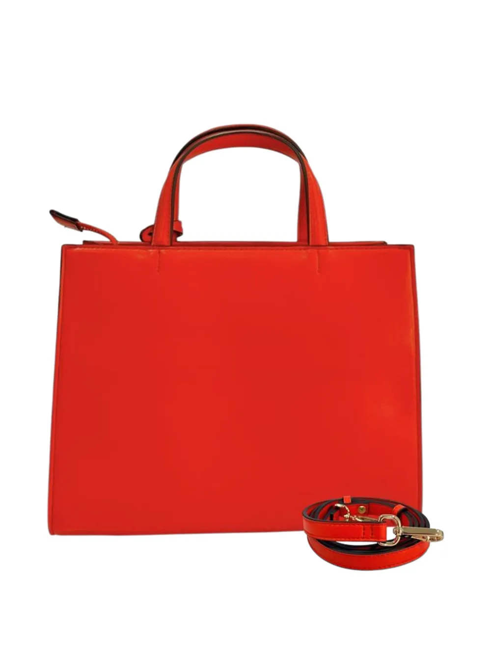 TWINSET Shopper met logo-reliëf Oranje
