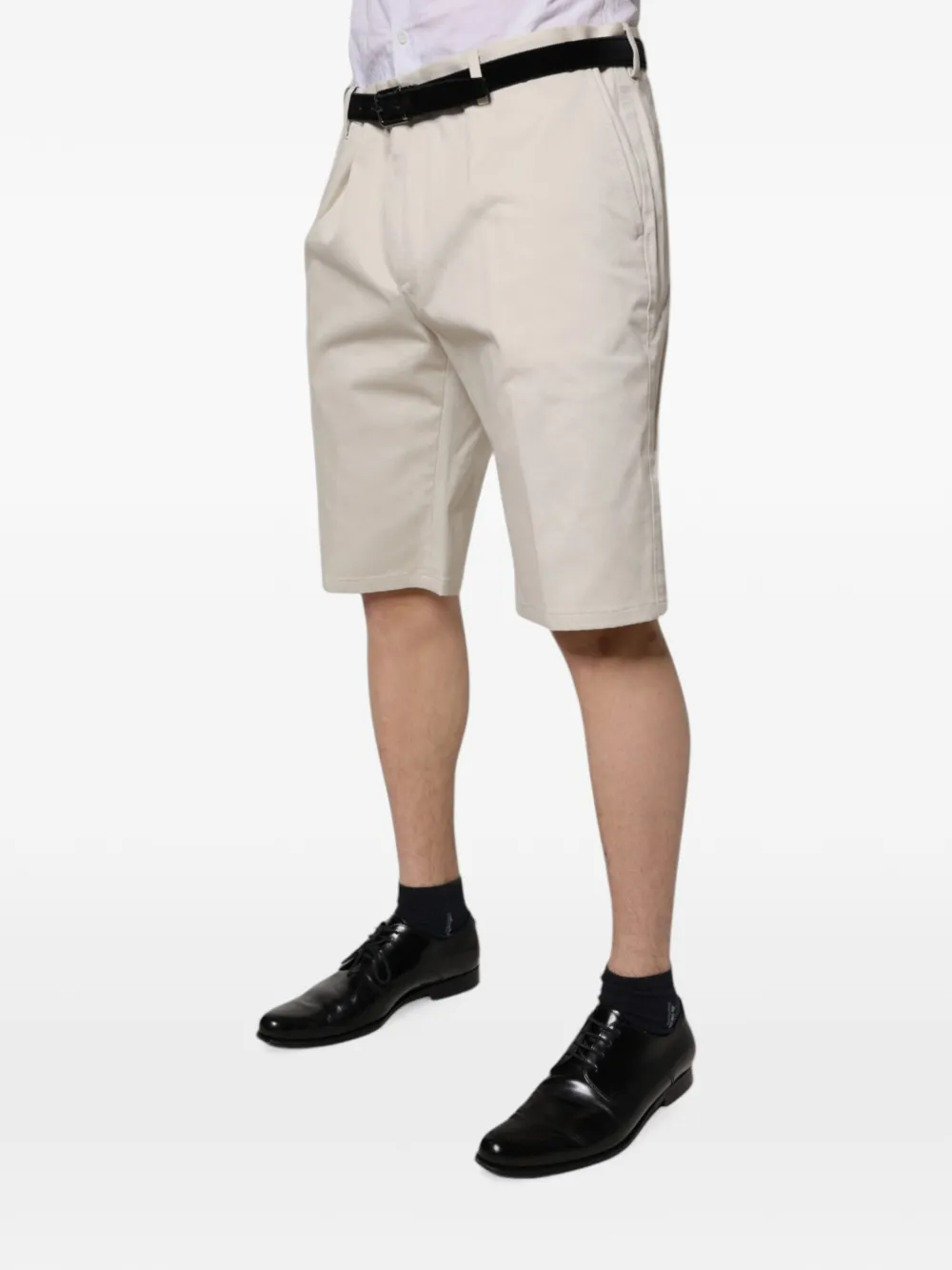 Dolce & Gabbana Geplooide chino shorts Beige