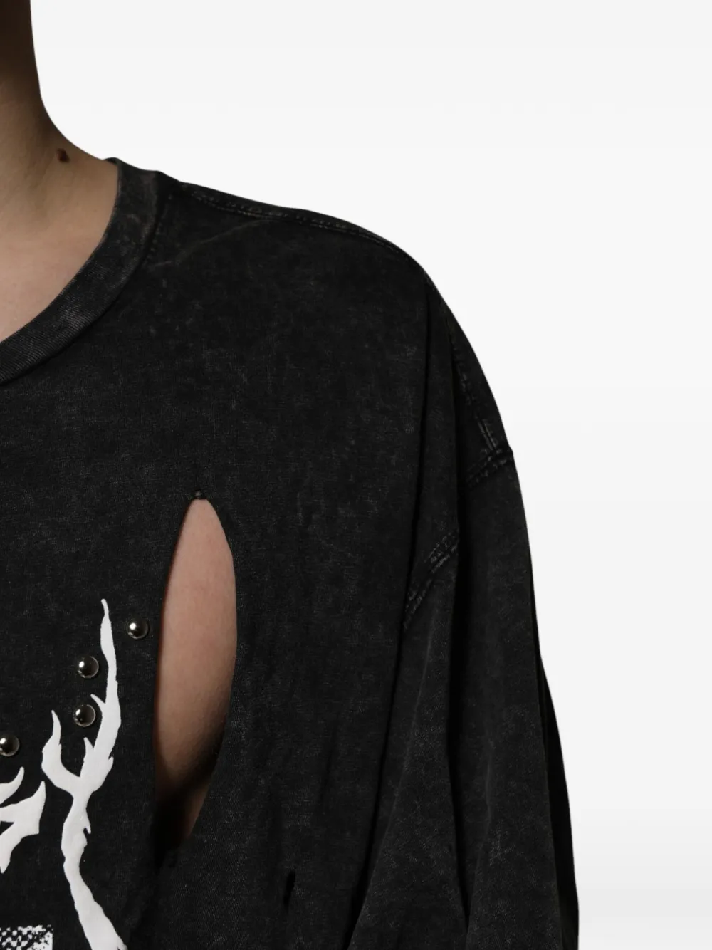 Dolce & Gabbana Gerafeld T-shirt Zwart