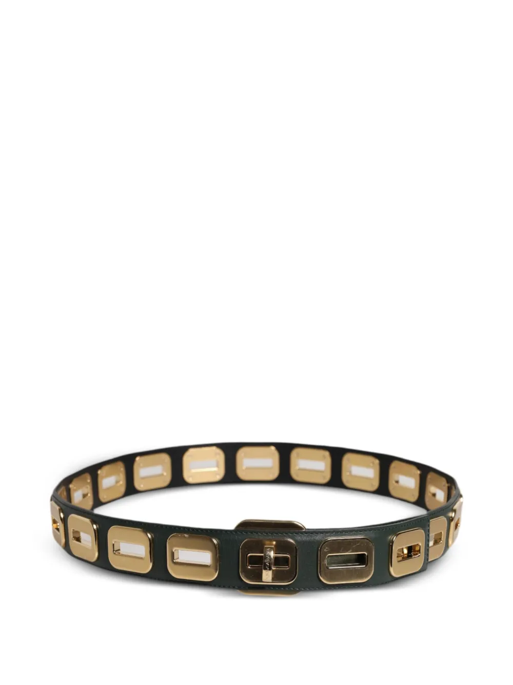 Dolce & Gabbana Uitgesneden riem Groen