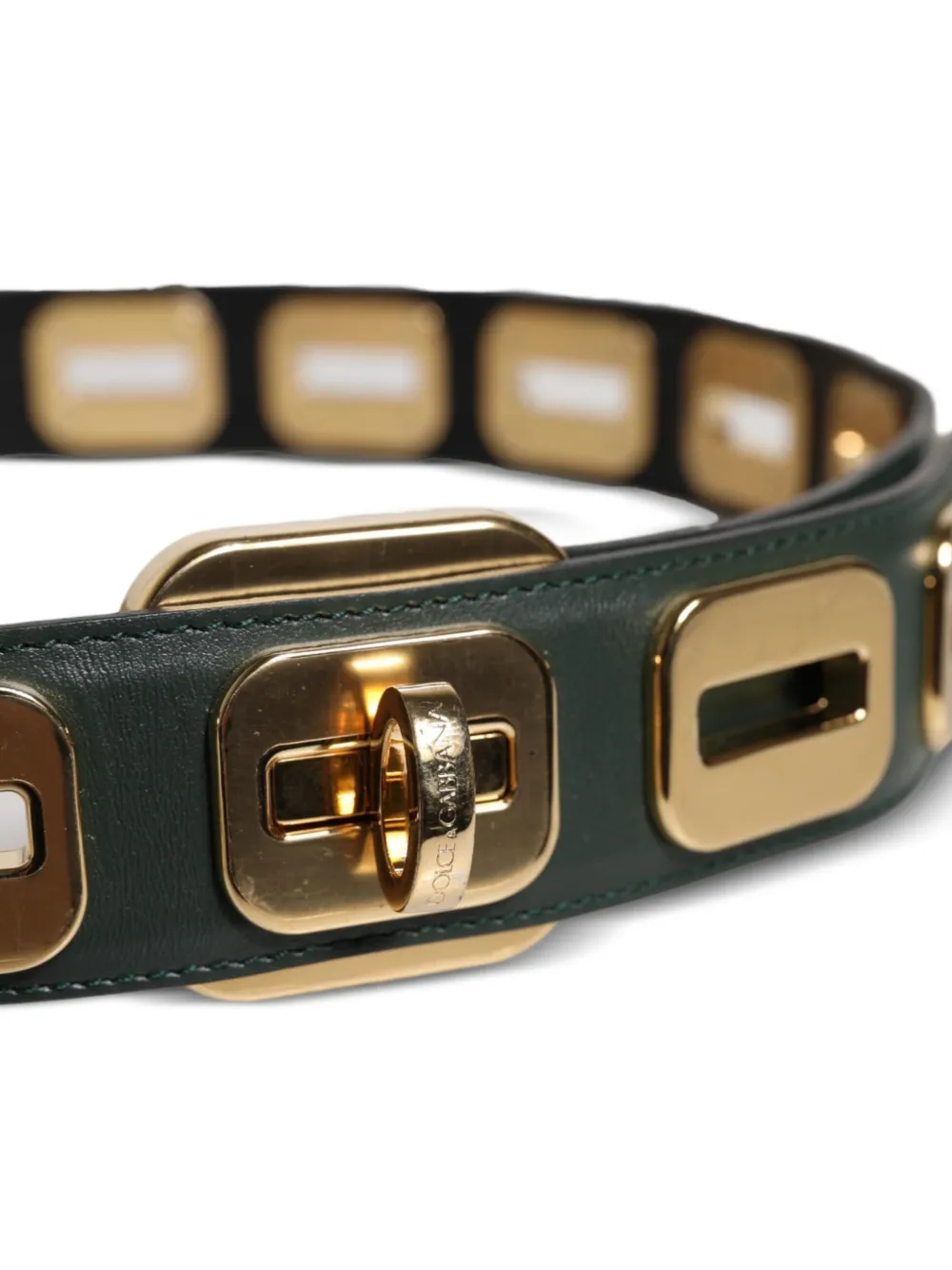 Dolce & Gabbana Uitgesneden riem Groen