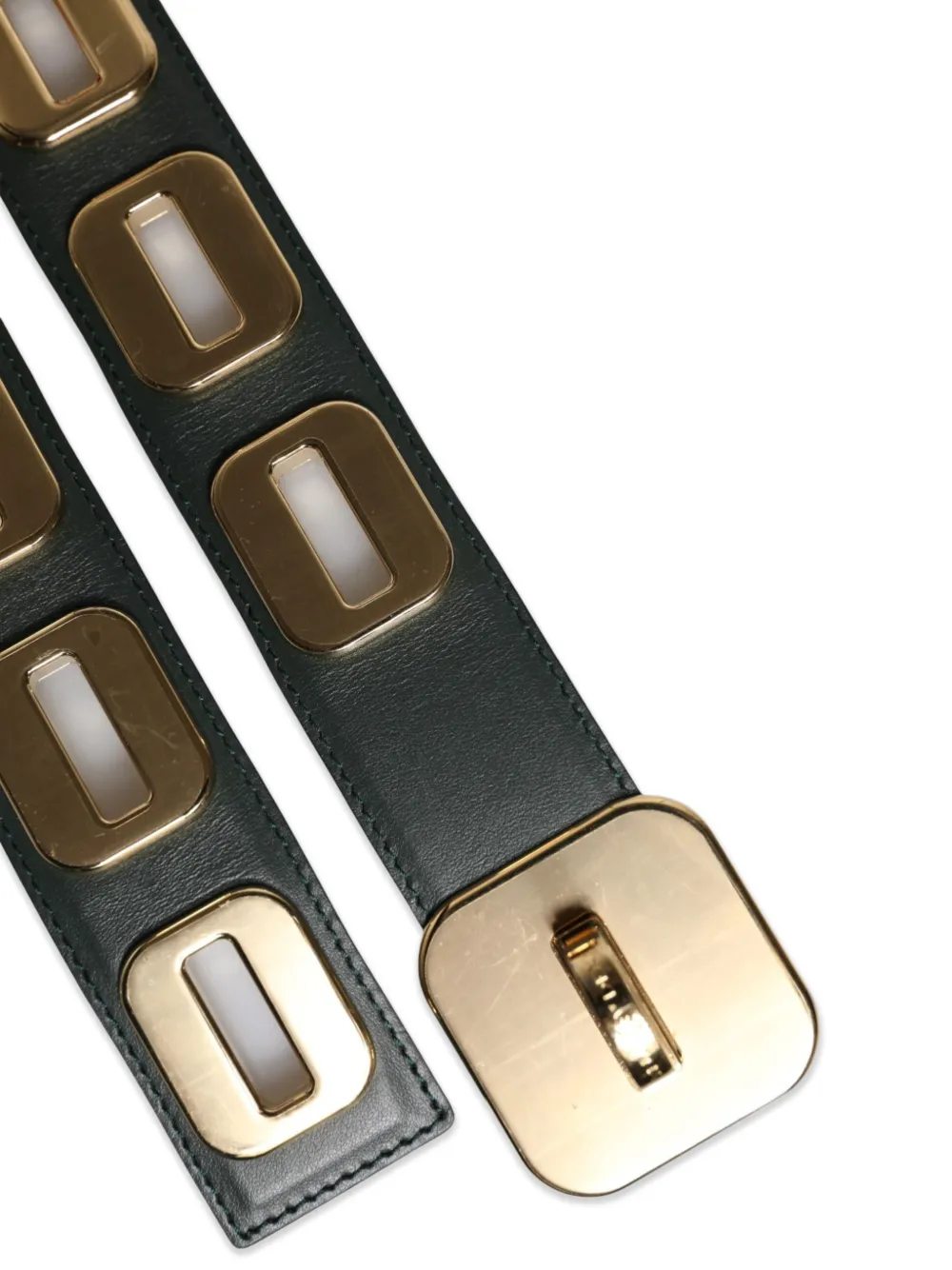 Dolce & Gabbana Uitgesneden riem Groen