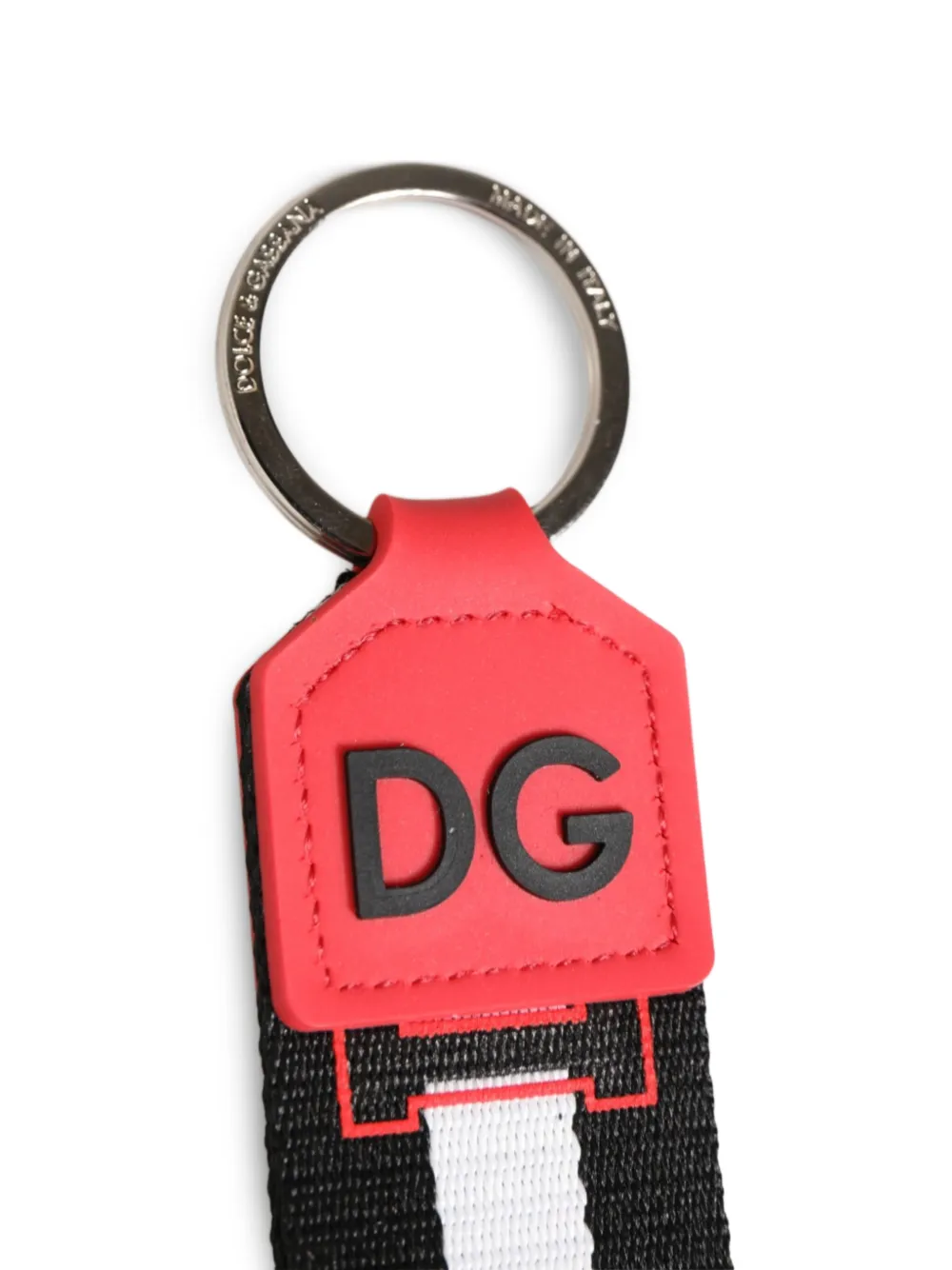 Dolce & Gabbana DG Millennials sleutelhanger met logoprint Zwart