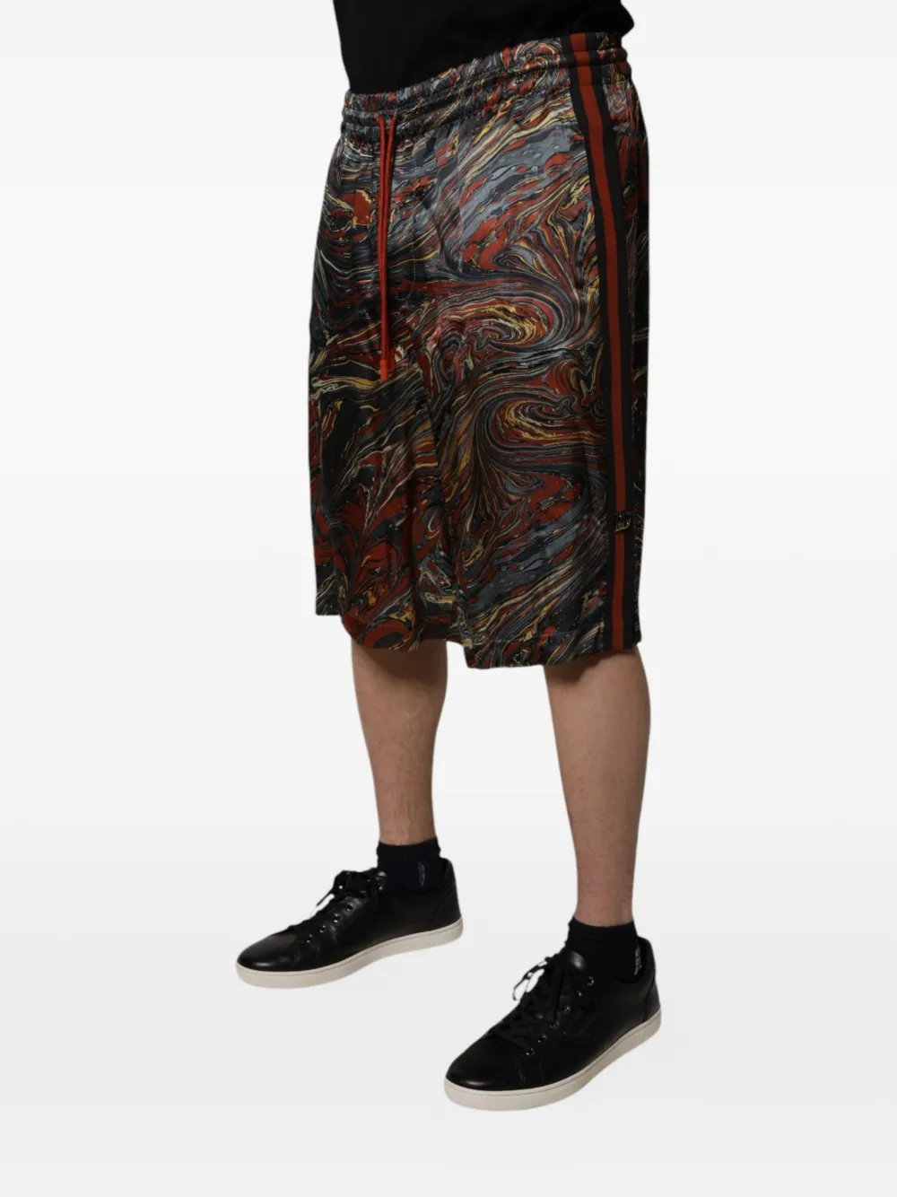 Dolce & Gabbana Trainingsshorts met print Rood