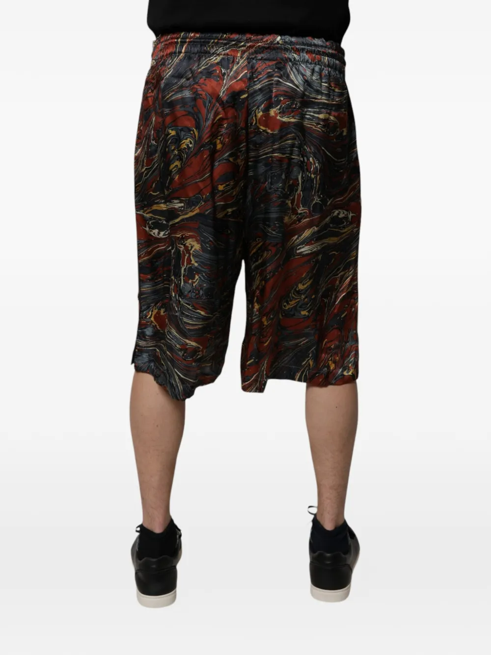 Dolce & Gabbana Trainingsshorts met print Rood