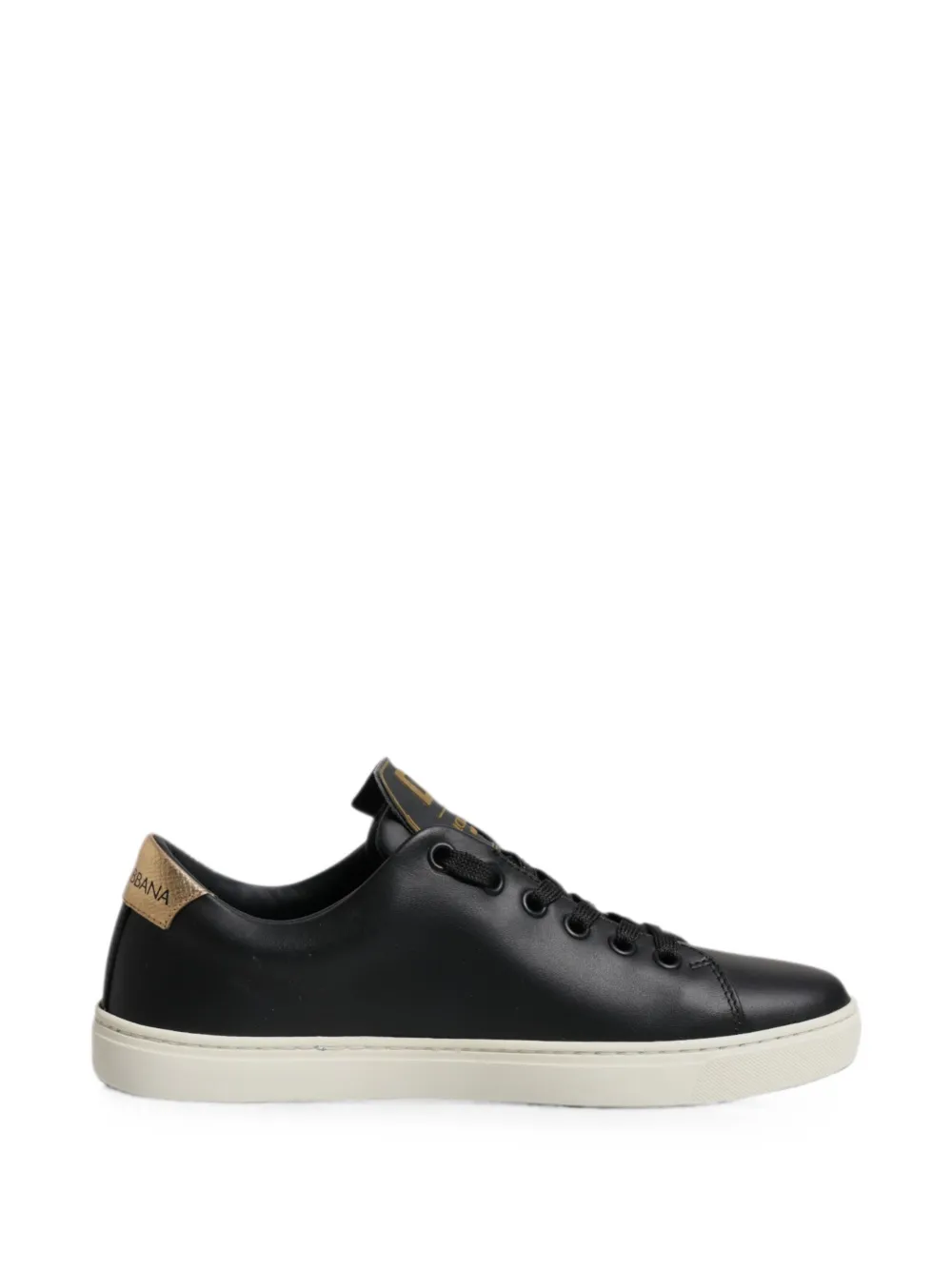 Dolce & Gabbana Sneakers mit Herz-Patch - Schwarz
