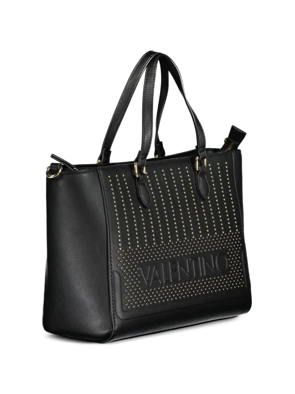 MARIO VALENTINO Ocarina shopper verfraaid met studs Zwart