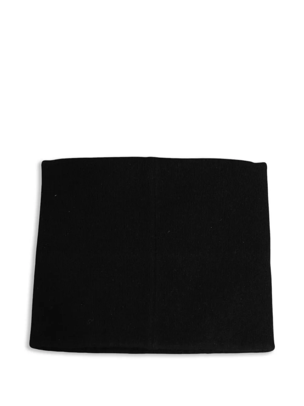 Dolce & Gabbana Sjaal met intarsia DG logo Zwart