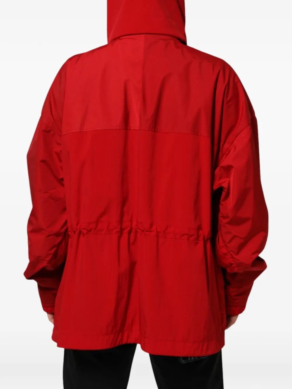 Dolce & Gabbana Ripstop jack met capuchon Rood