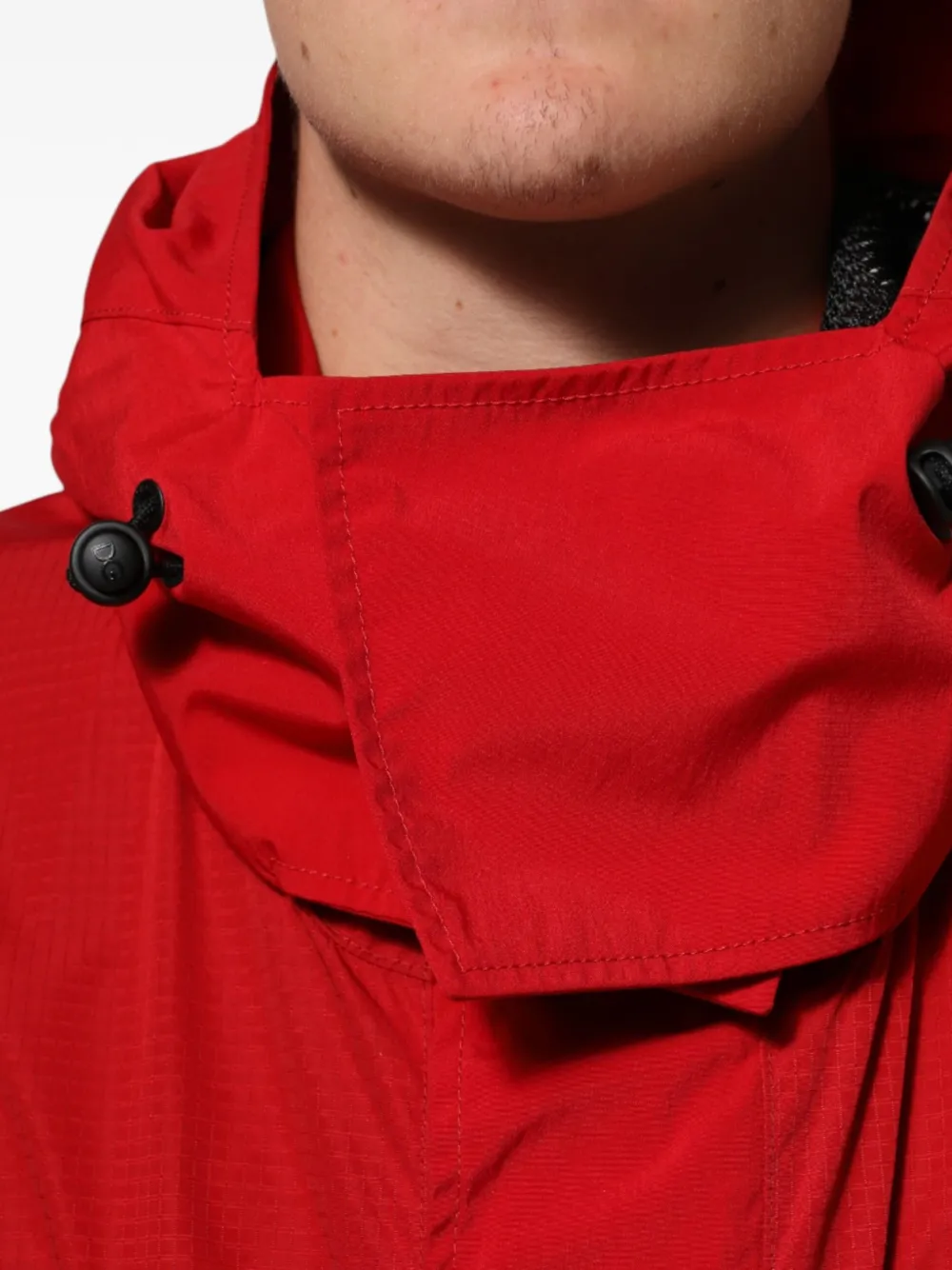Dolce & Gabbana Ripstop jack met capuchon Rood