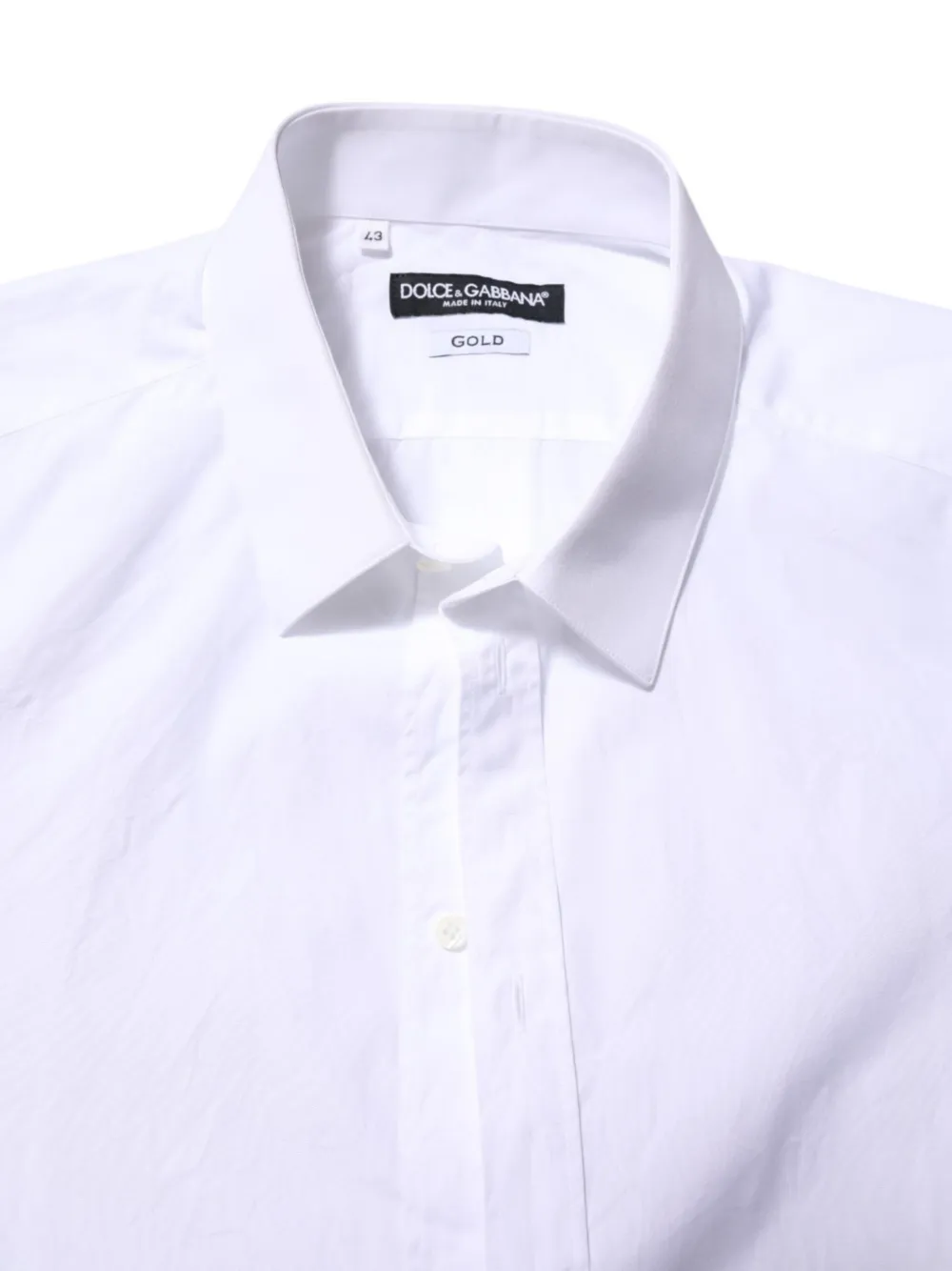 Dolce & Gabbana Overhemd met lange mouwen Wit