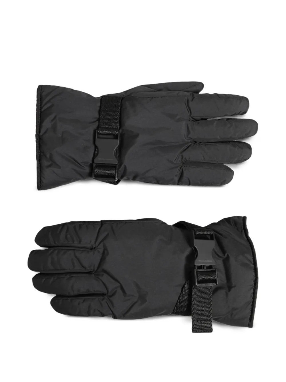 Dolce & Gabbana Winddichte Skihandschuhe - Schwarz