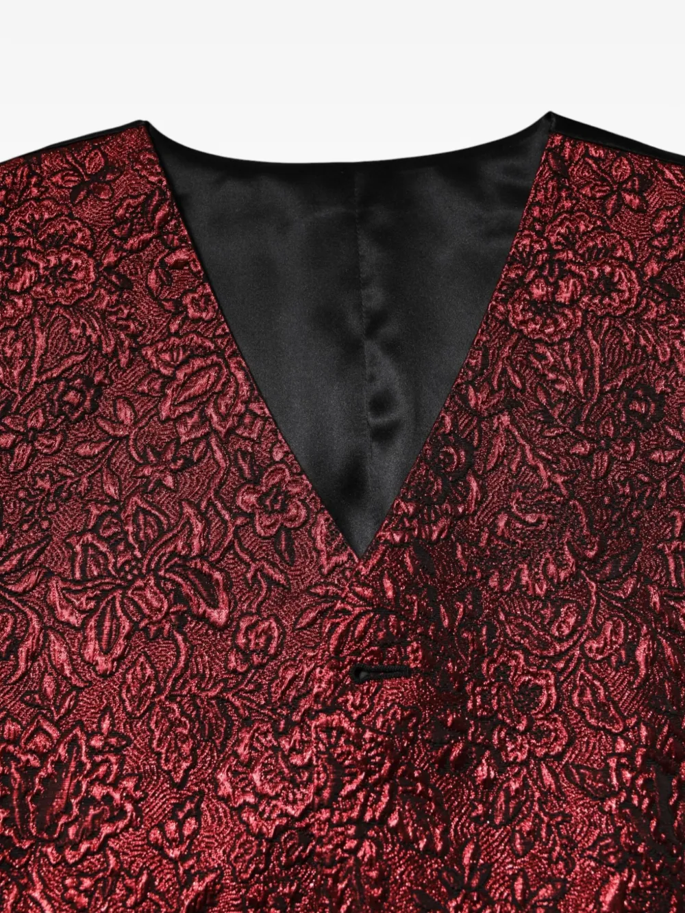 Dolce & Gabbana Gilet met enkele rij knopen Rood