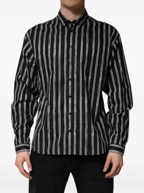 Dolce & Gabbana stripe-print cotton shirt