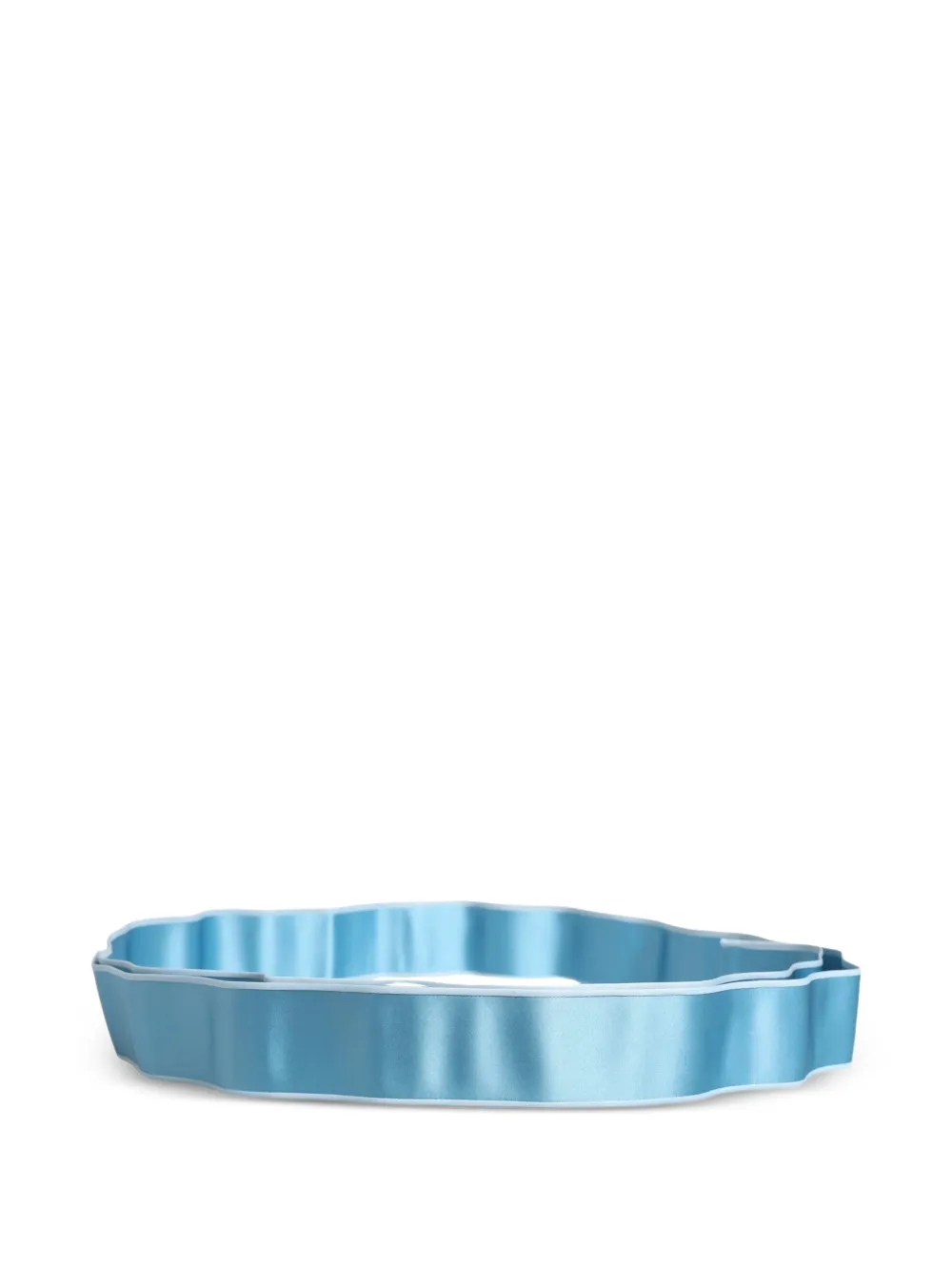 Dolce & Gabbana Zijden riem Blauw